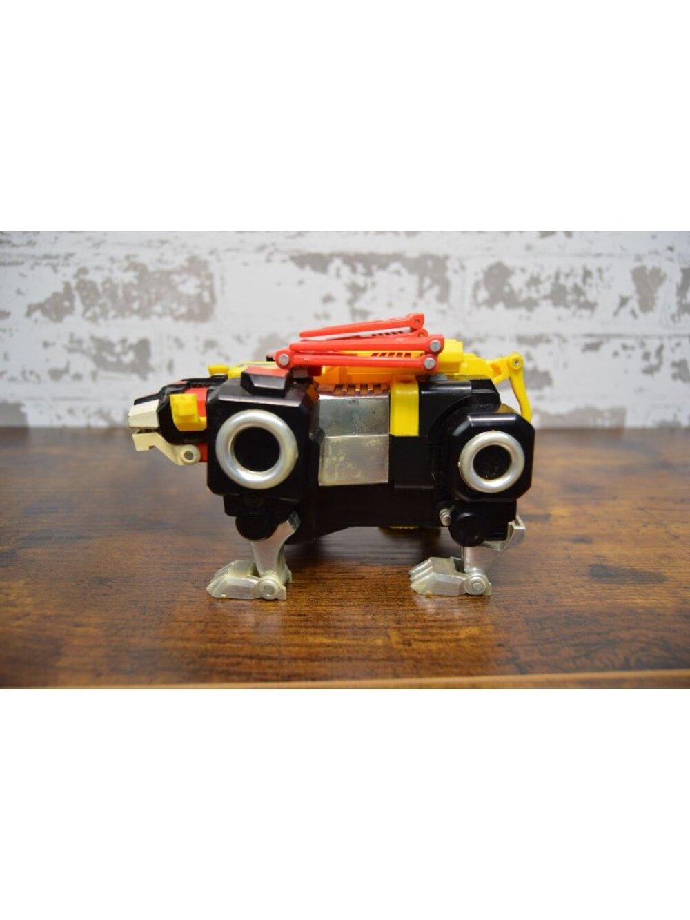 Vintage 1980s Voltron Black Lion LJN Toy Figure working